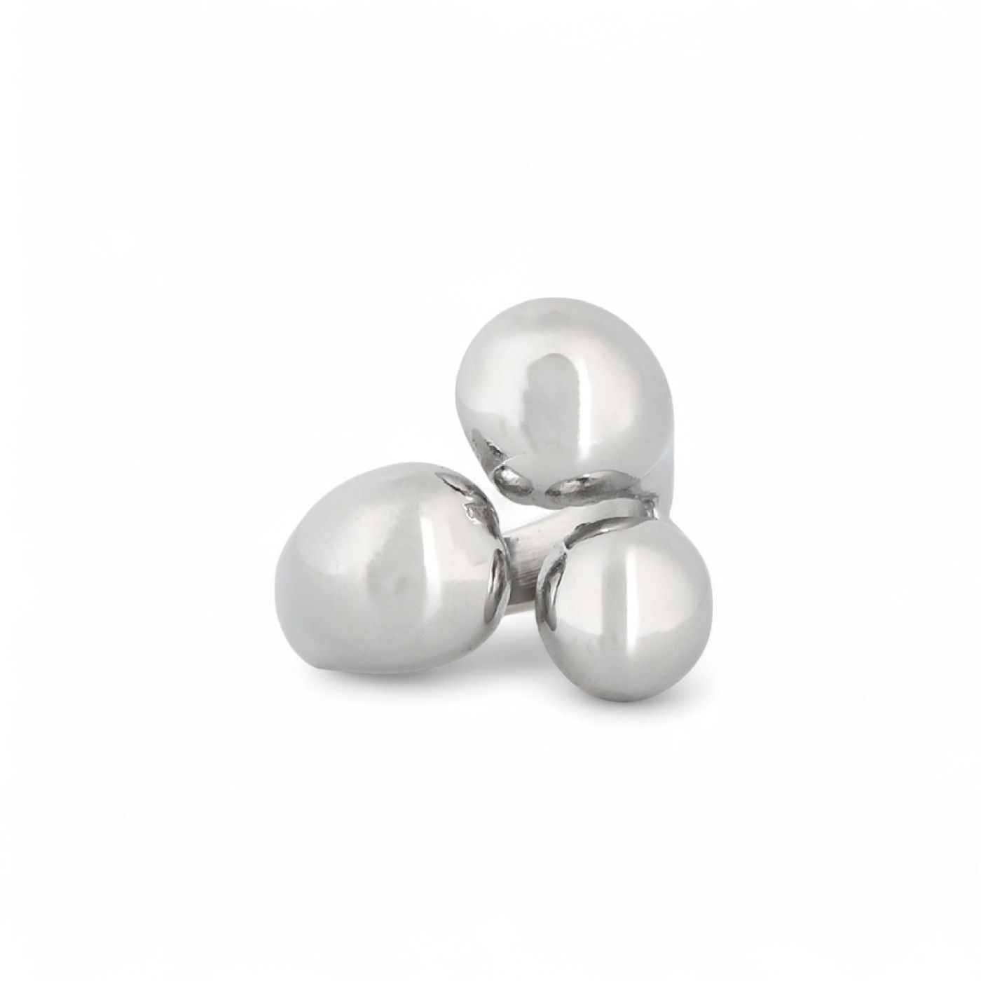 Bague basique en acier inoxydable
