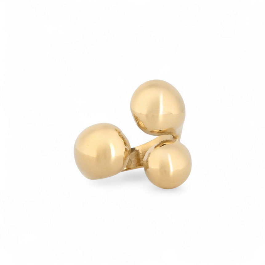 Bague basique en acier inoxydable