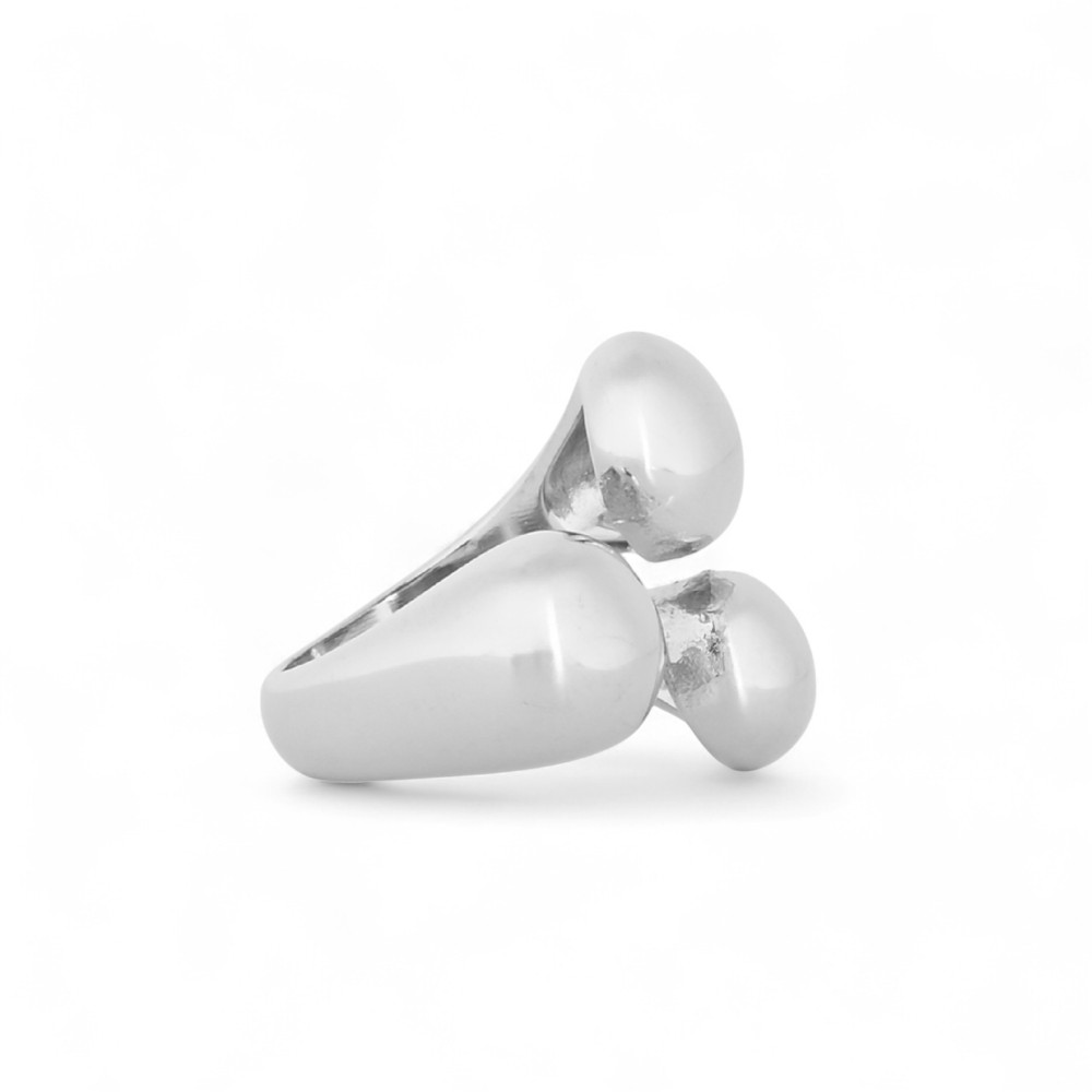Bague basique en acier inoxydable