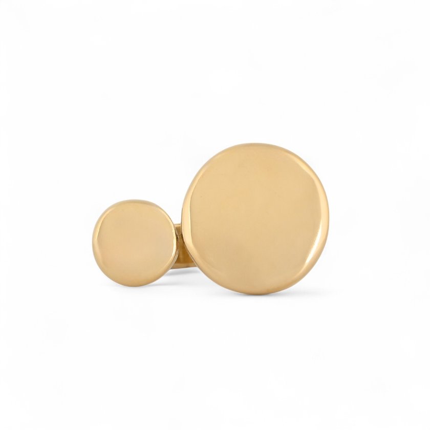 Basic style stainless steel ring