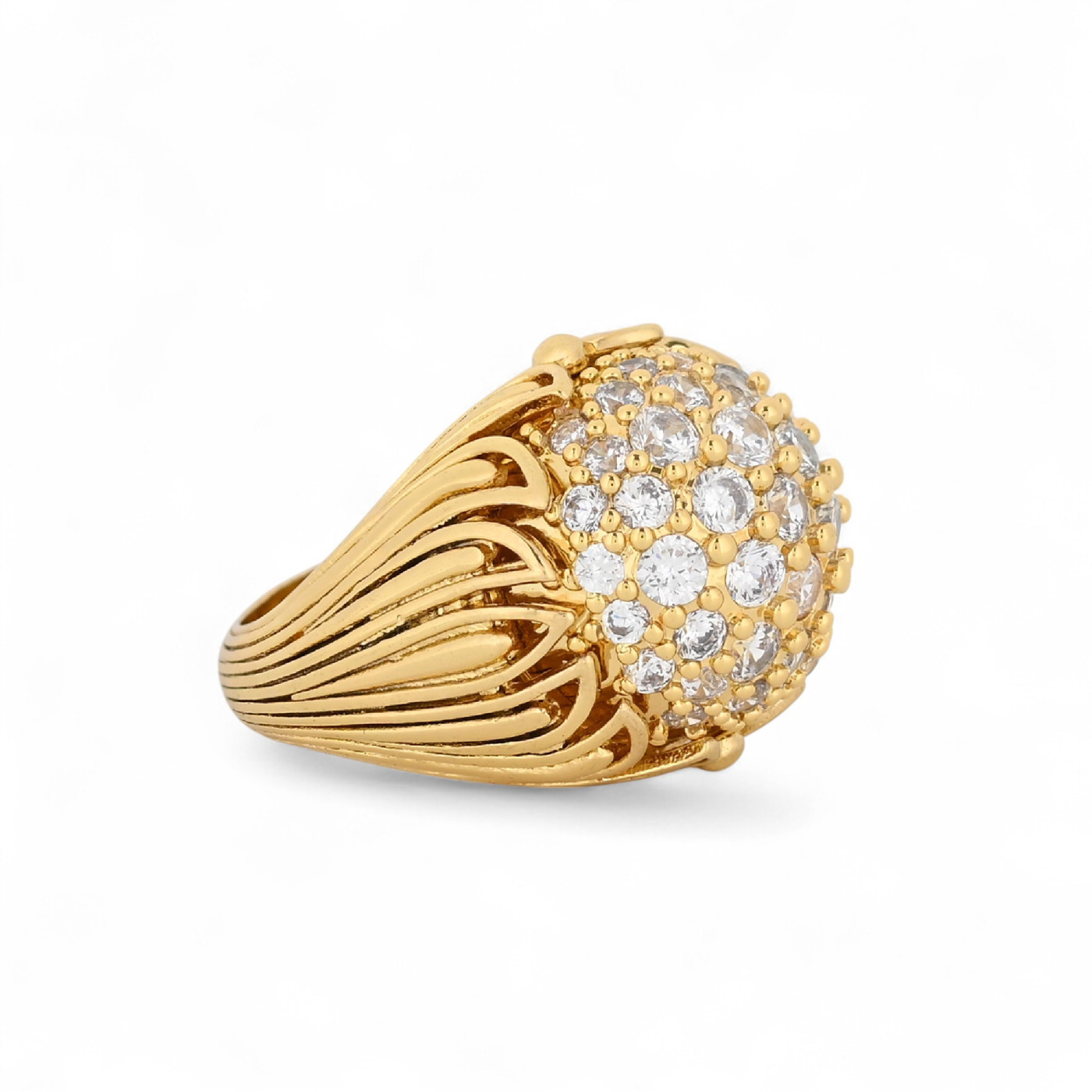 Anello semi preziose rotondo GB