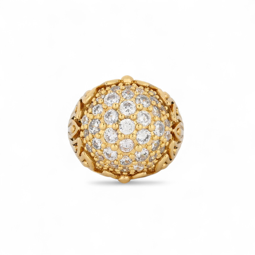Anello semi preziose rotondo GB