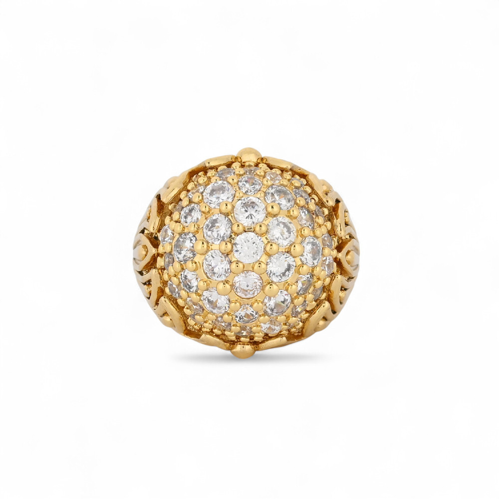 Anello semi preziose rotondo GB