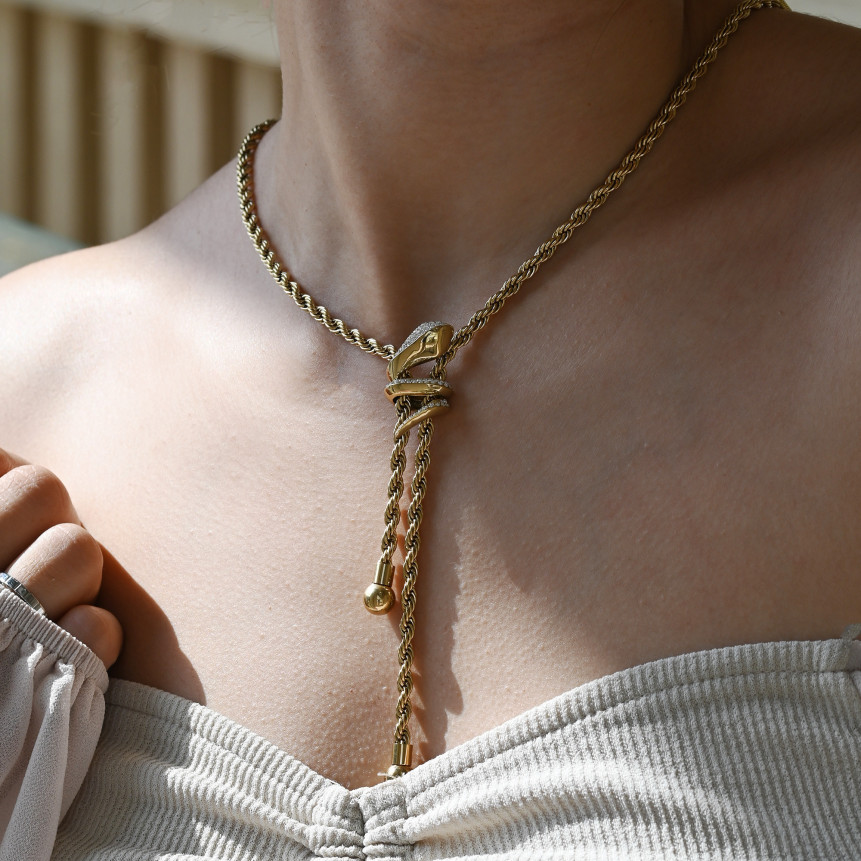 Collar Prestige con circonitas