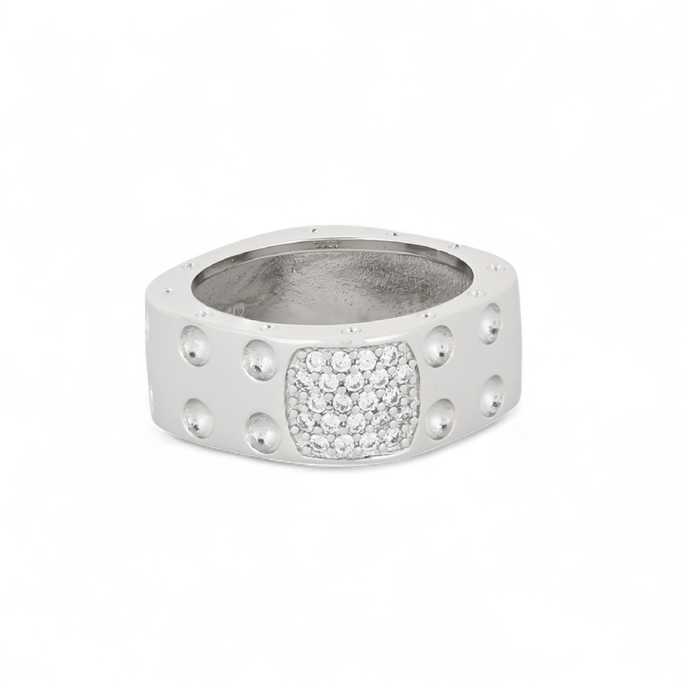 Square semi precious ring GB