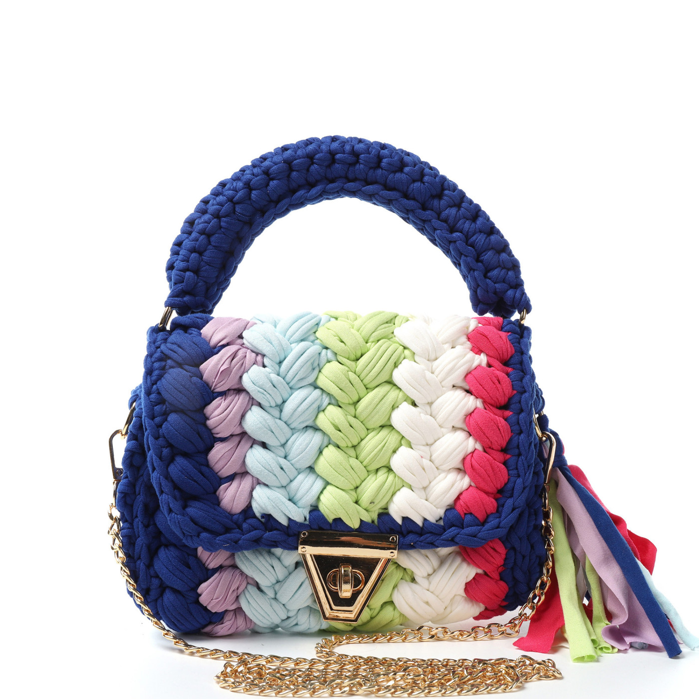 Borsa a tracolla in tessuto