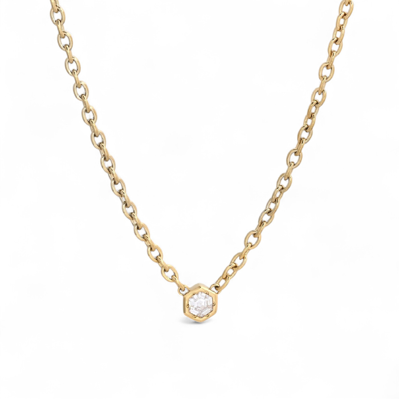Colar Glamour com zircônia