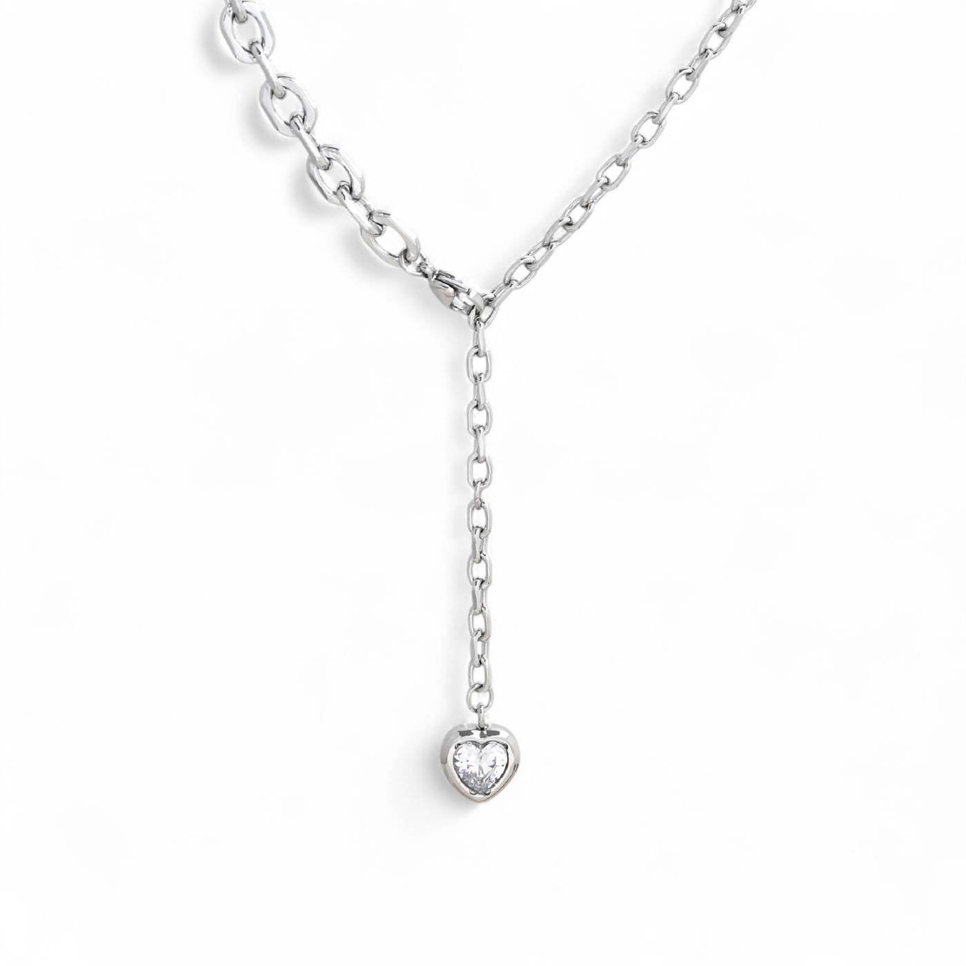 Colar Glamour com zircônia