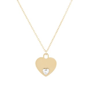 Delicate necklace for engravings