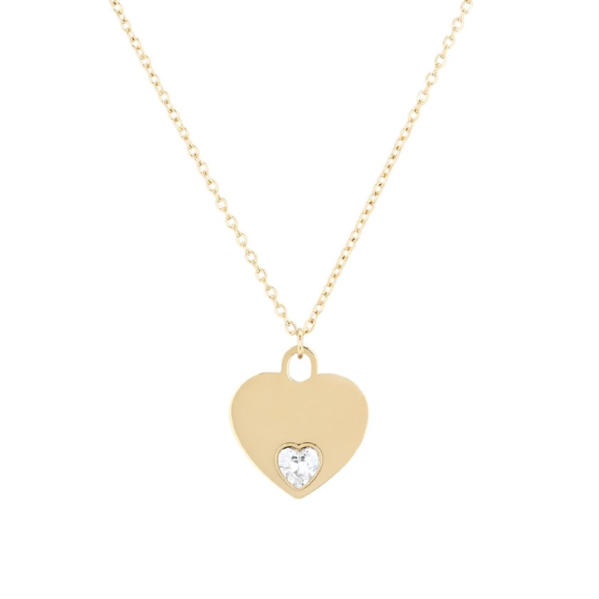 Delicate necklace for engravings