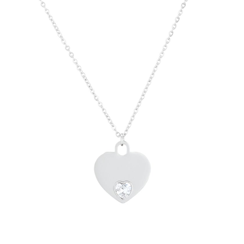 Delicate necklace for engravings