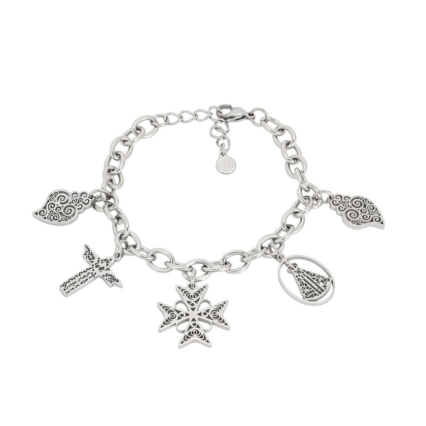 Glamour bracelet with pendants