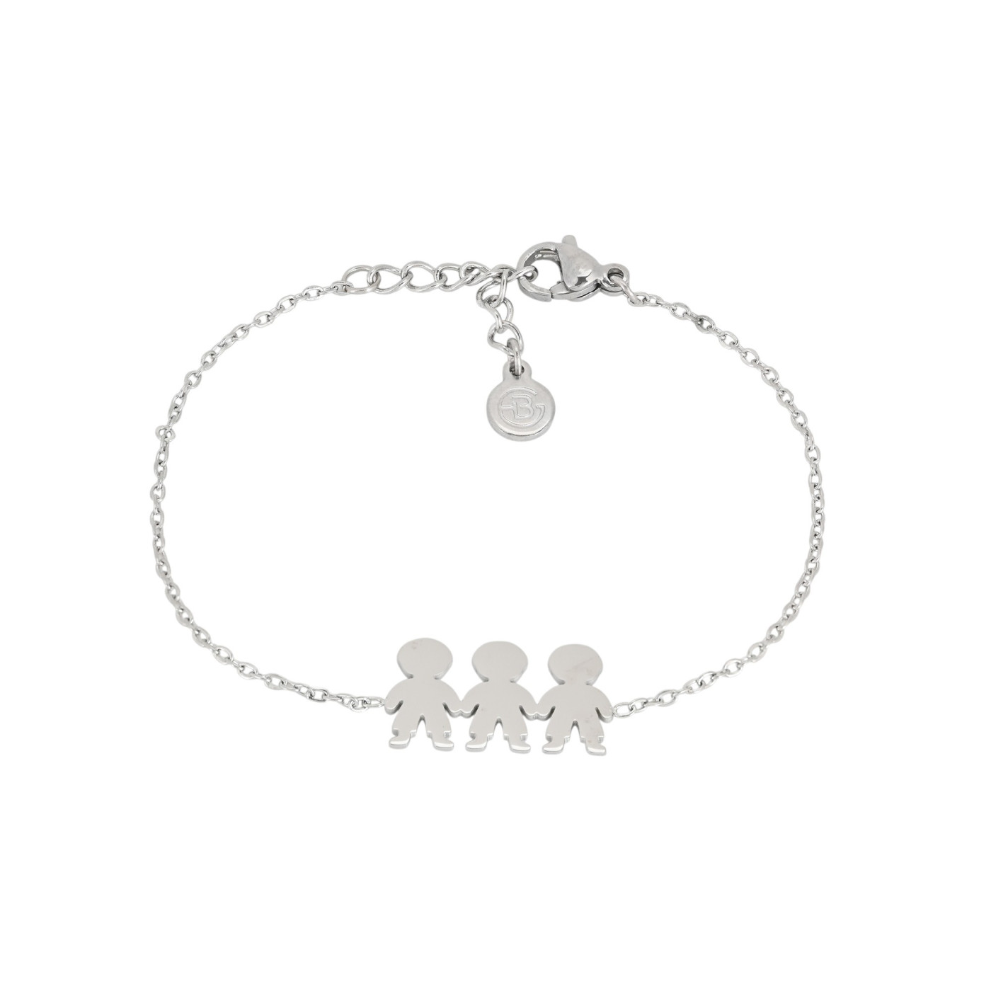 Delicate bracelets with three boys