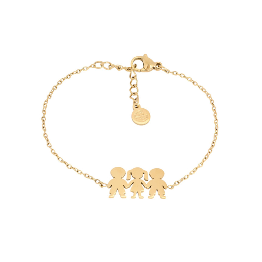 Pulseiras Delicate dois meninos e uma menina
