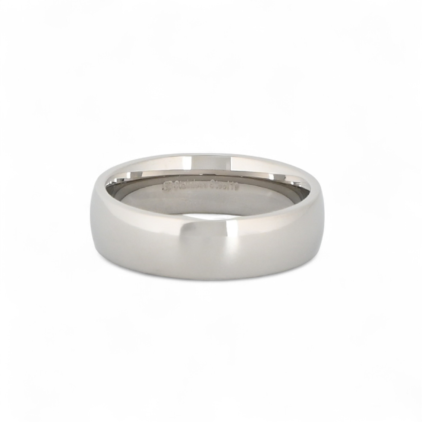 Anello in acciaio spesso 6 mm GB