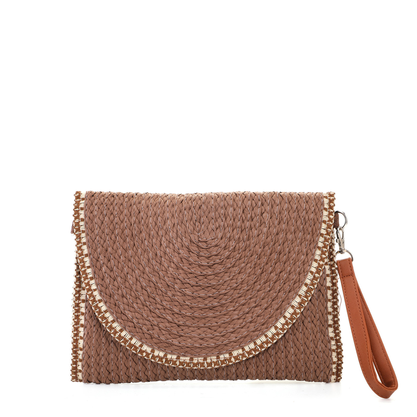 Borsa a mano in rafia