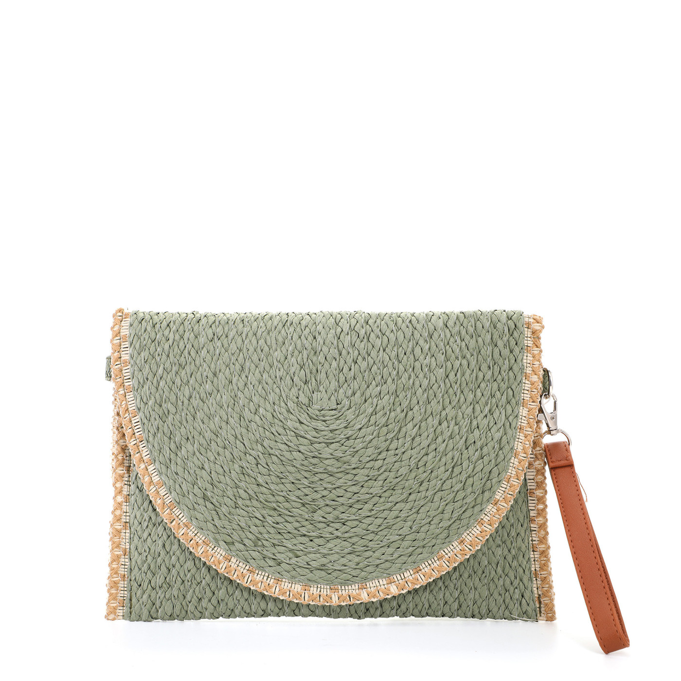Borsa a mano in rafia