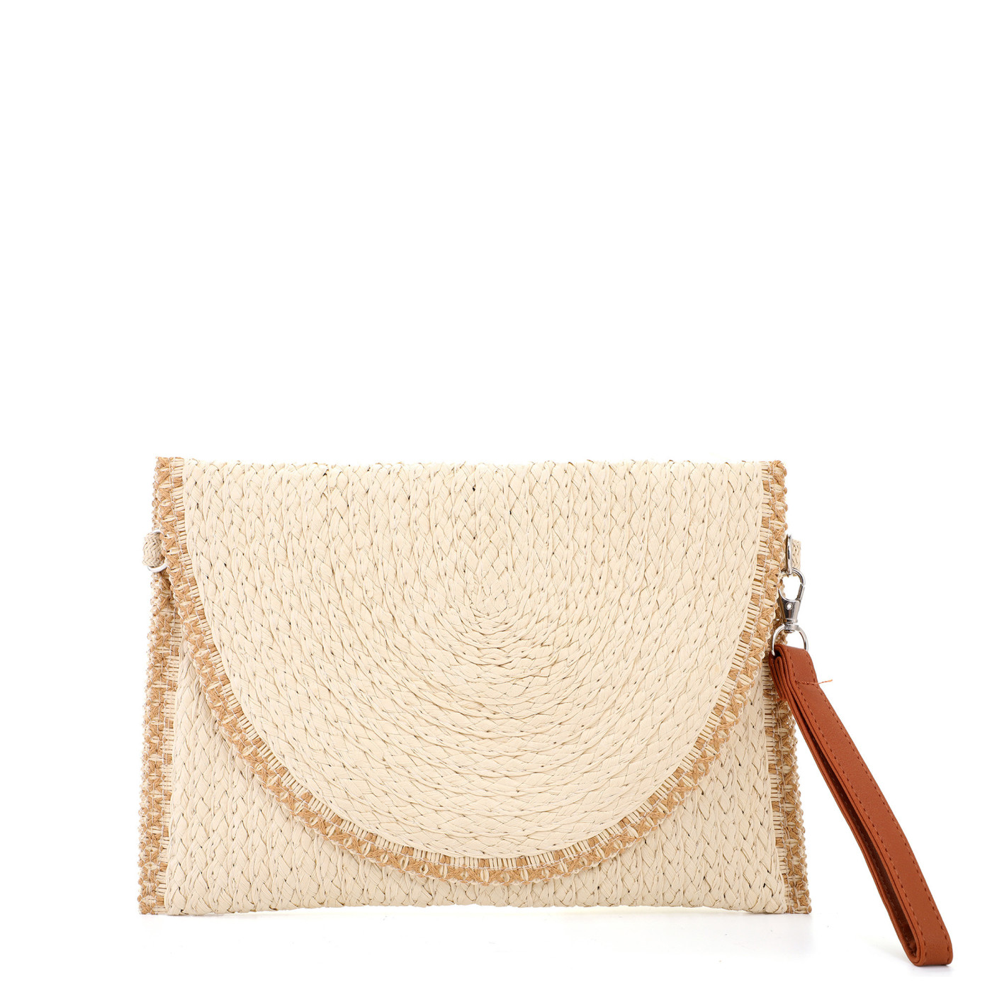 Raffia handbag