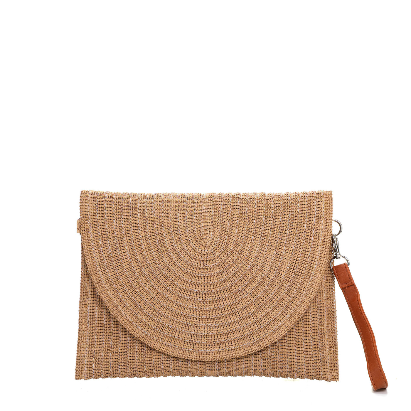 Borsa a mano in rafia