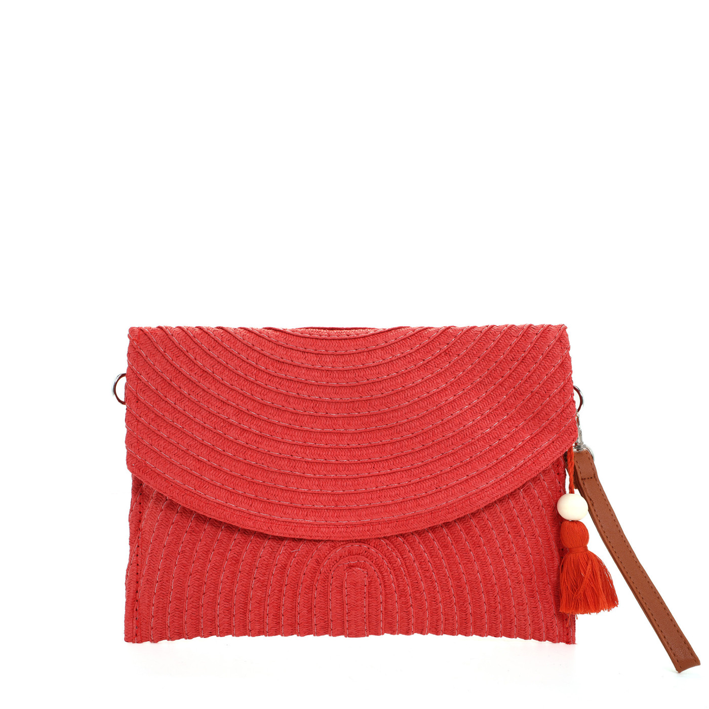 Borsa a mano in rafia