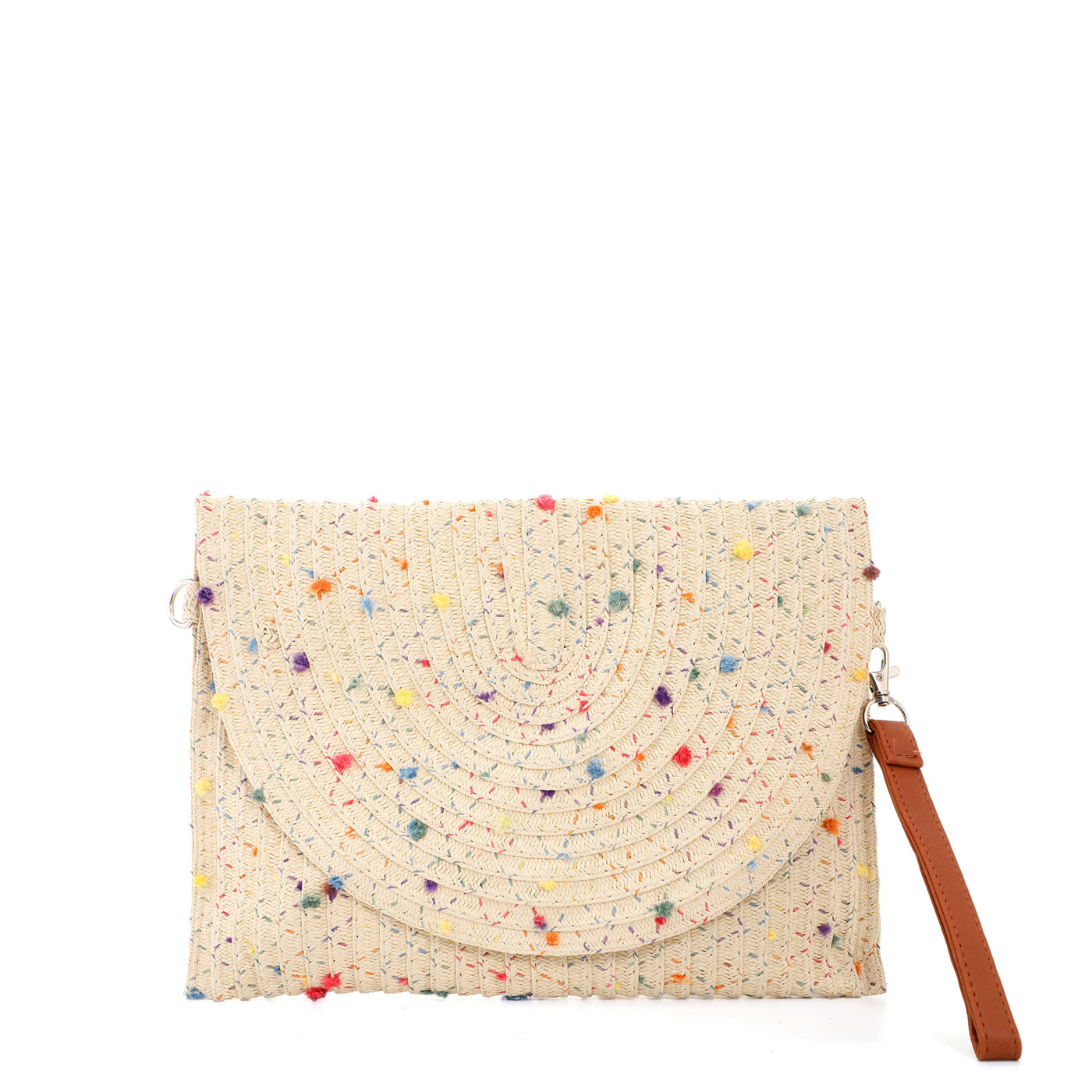 Borsa a mano in rafia
