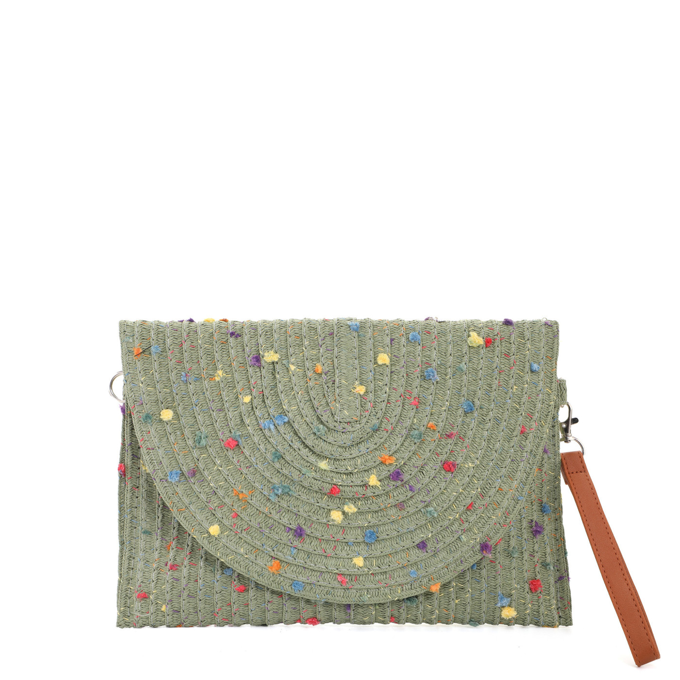 Raffia handbag
