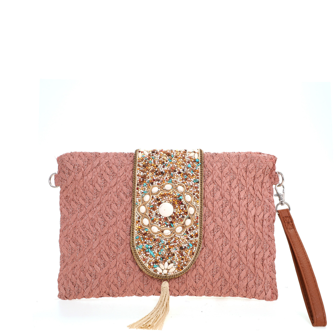 Sac à main en raphia