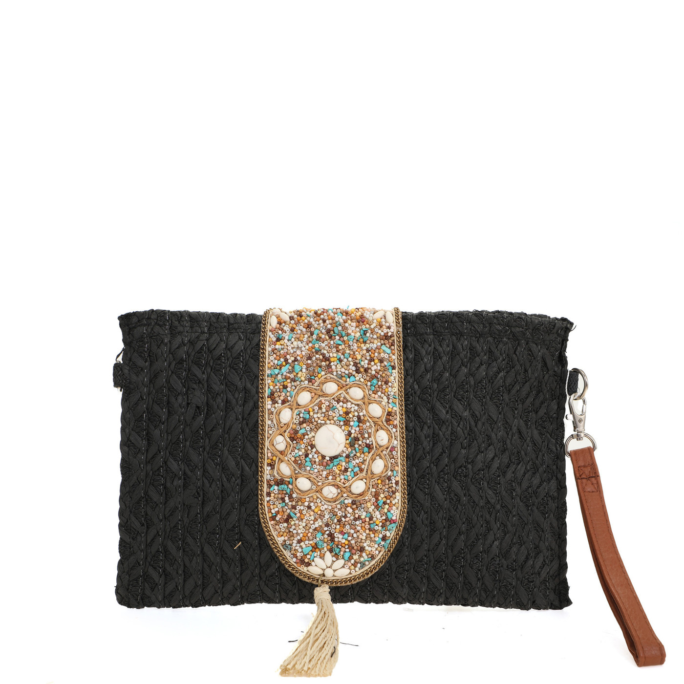 Sac à main en raphia