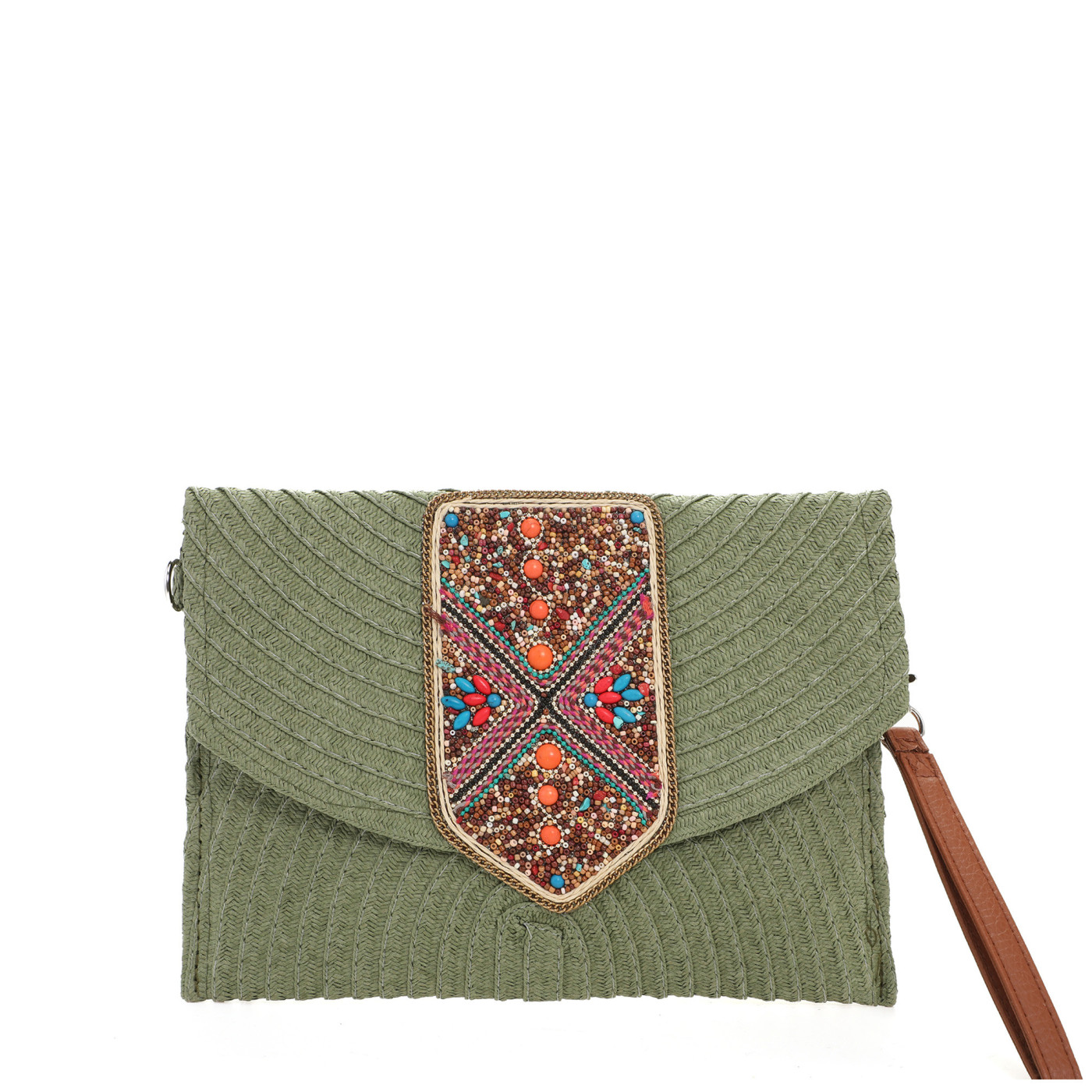Sac à main en raphia