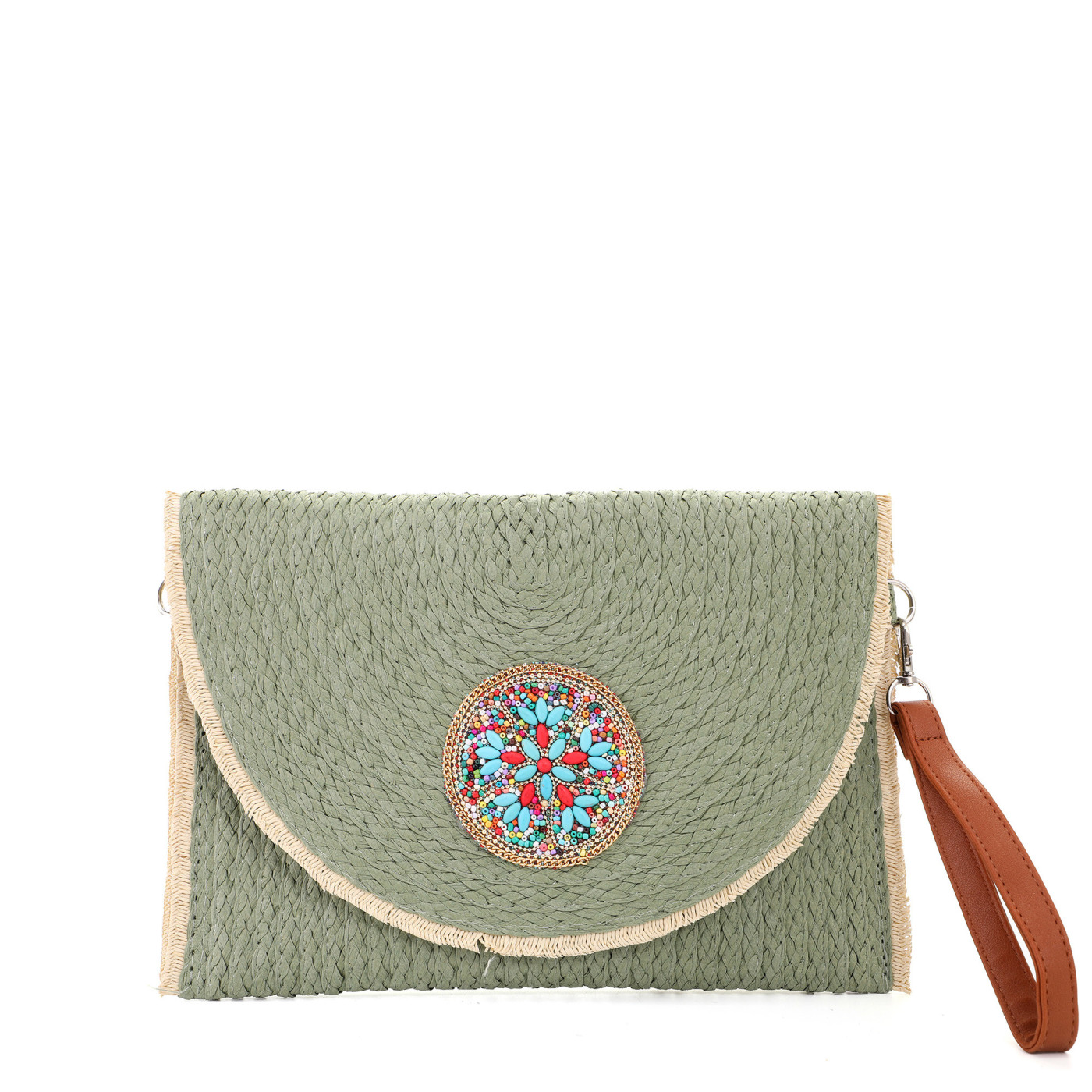 Sac à main en raphia