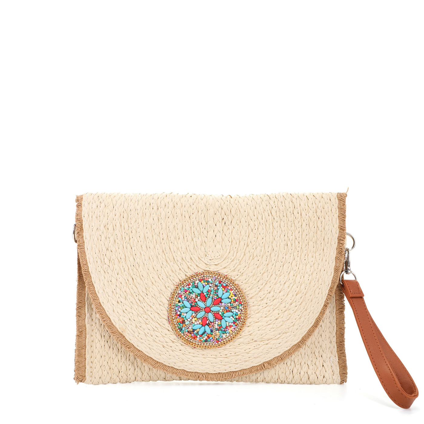 Sac à main en raphia
