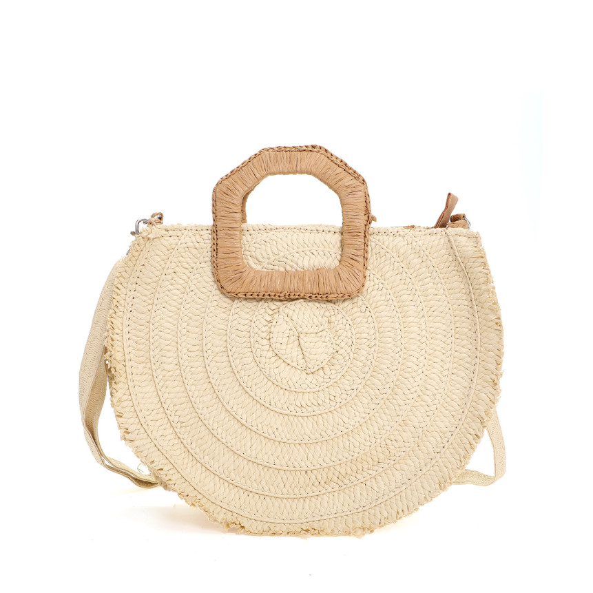 Sac Shopper en raphia