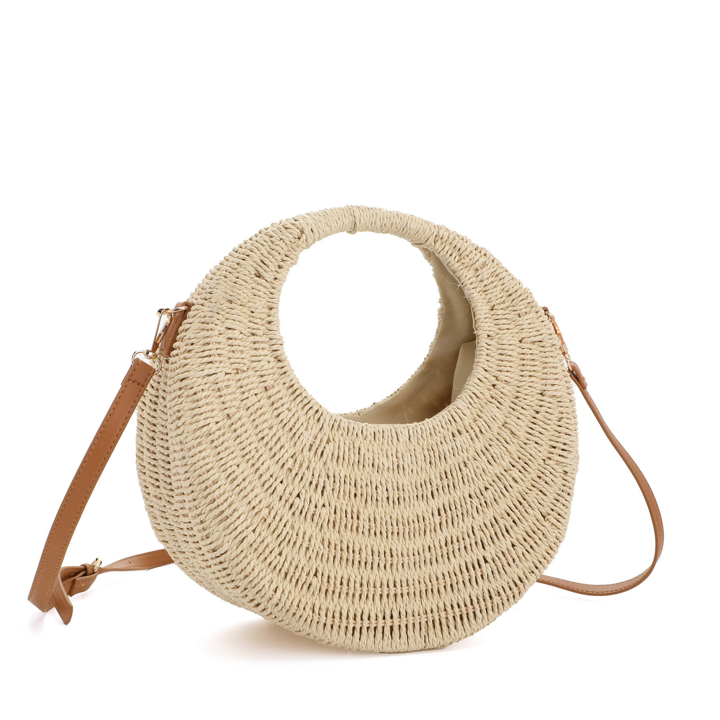 Sac Shopper en raphia