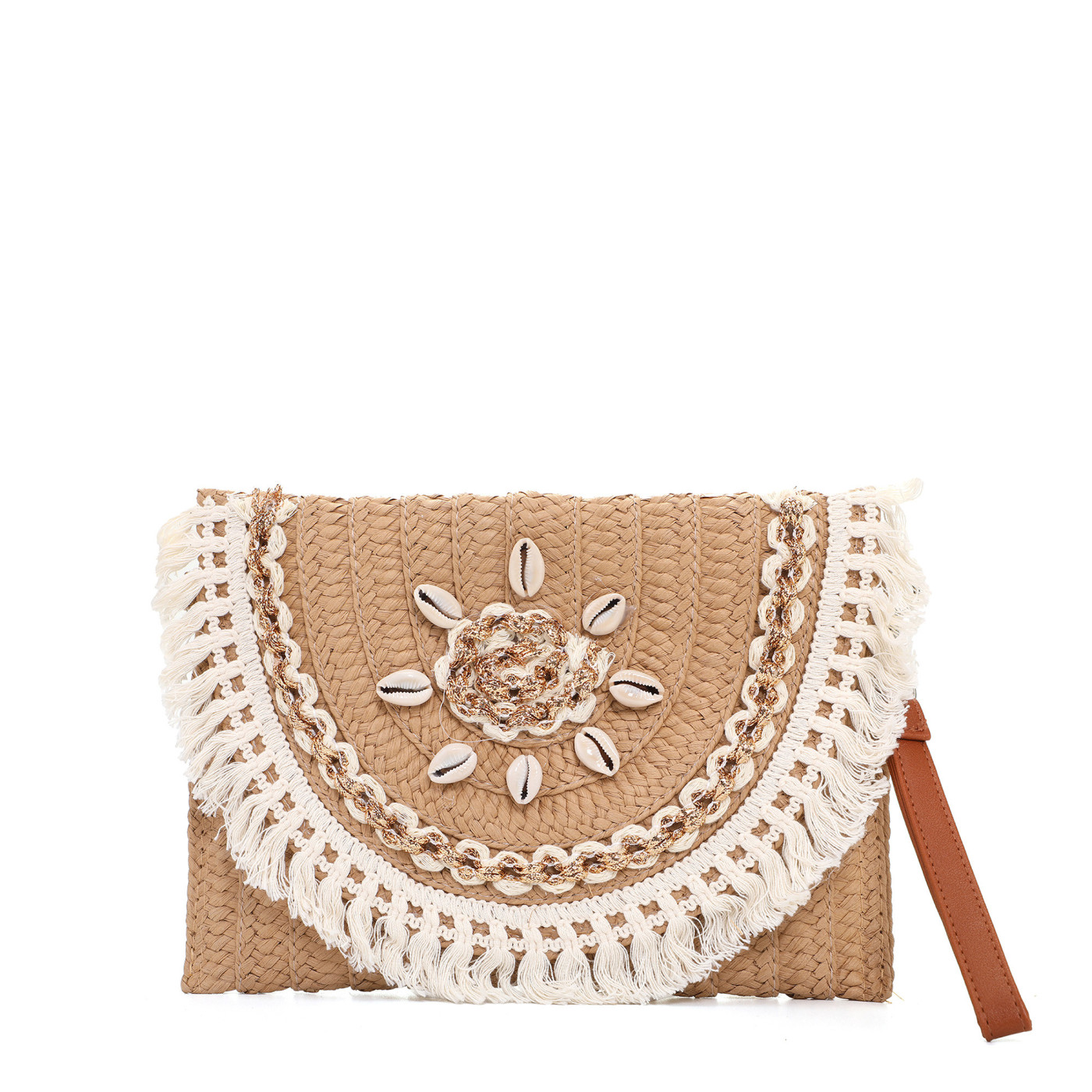Borsa a mano in rafia