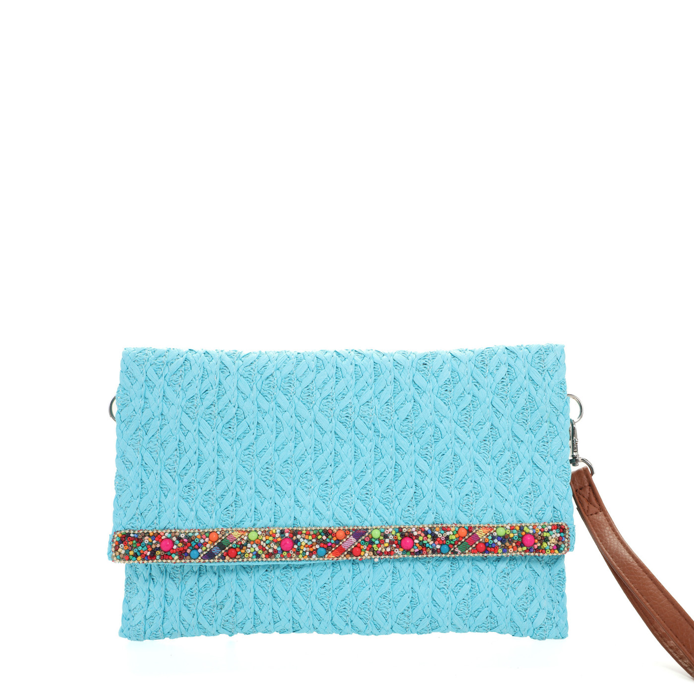 Borsa a mano in rafia