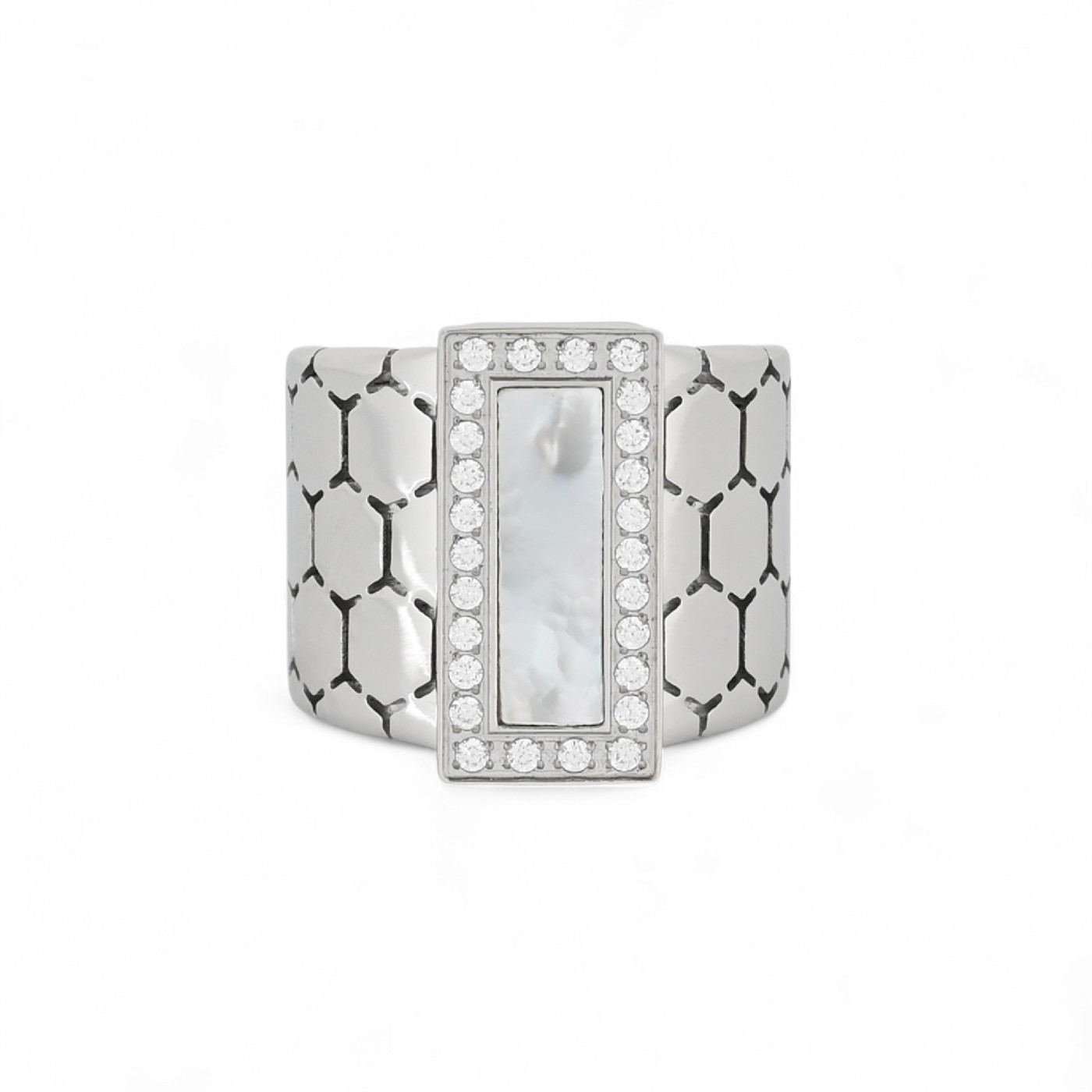 Bague acier épais GB