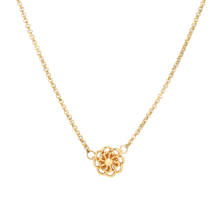 Collier Encantos fleur 8MM