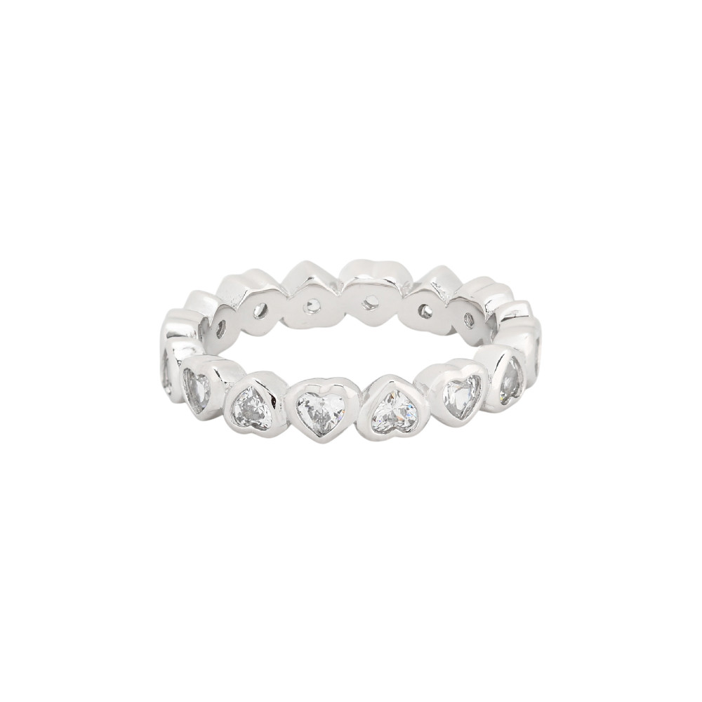 Ring Luxury with multiple hearts