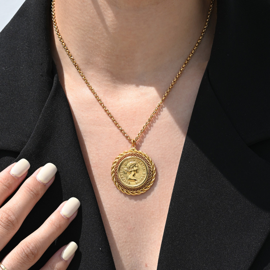 Collar Encantos libra tradicional