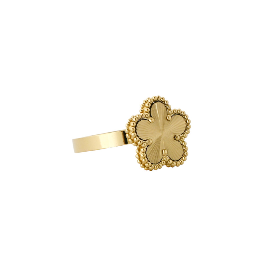 Bague trèfle en or GB