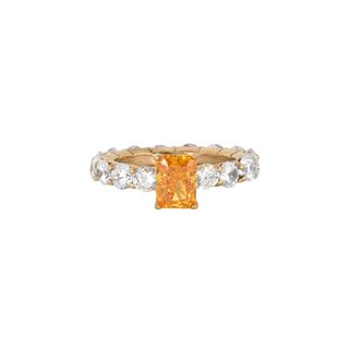 Rectangular colored steel ring GB