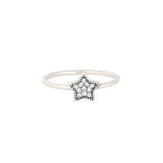 Bague Luxury avec étoile et zirconias