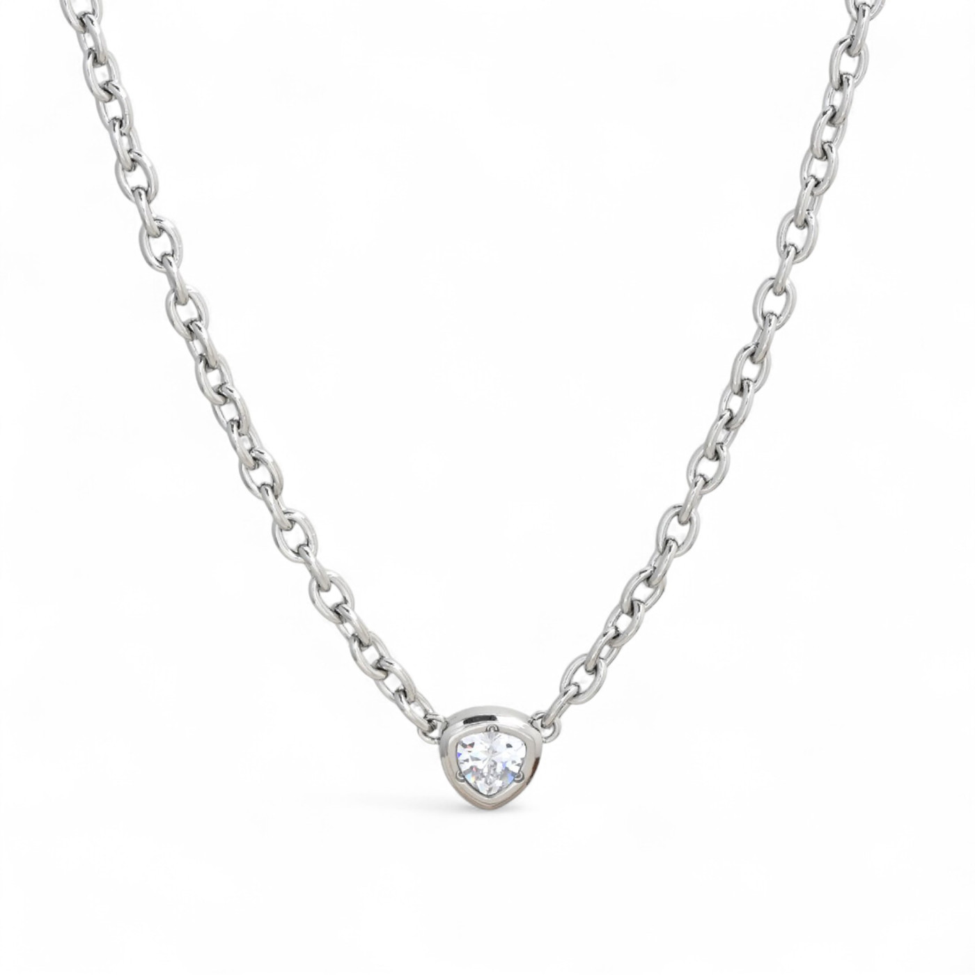 Colar Prestige com zircônia