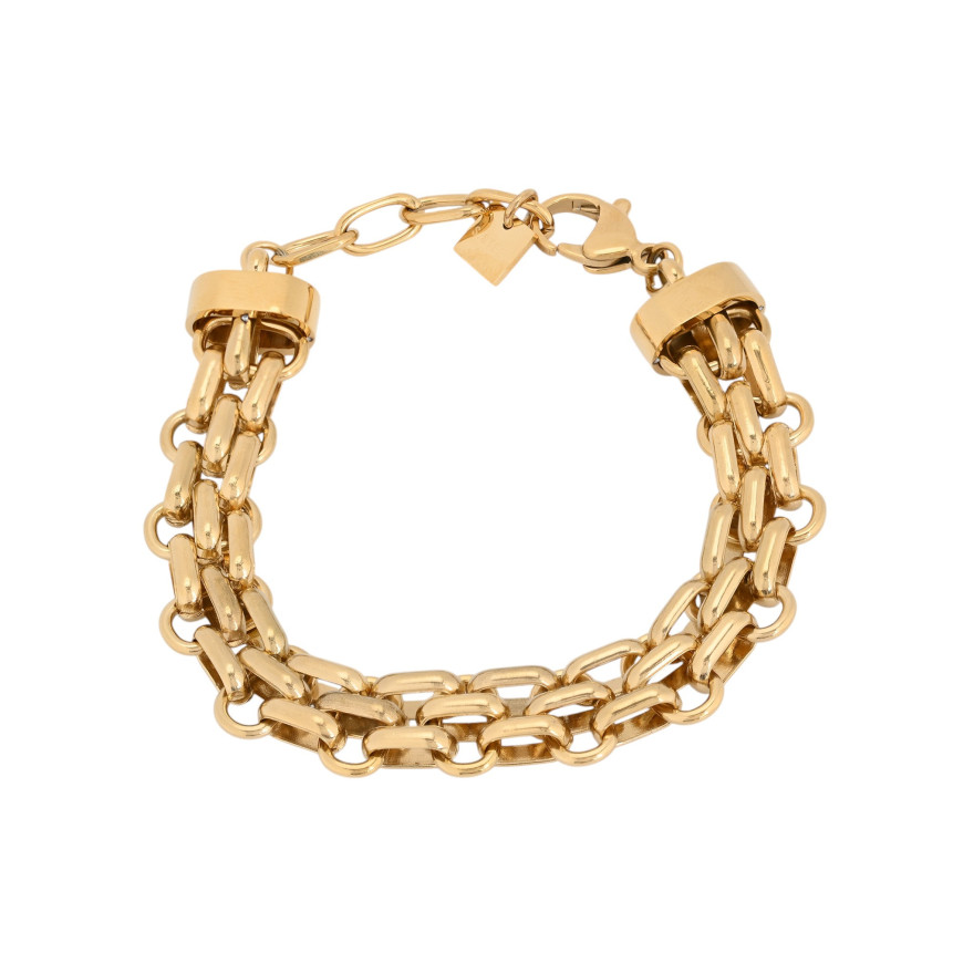 Pulseira Glamour corrente grossa