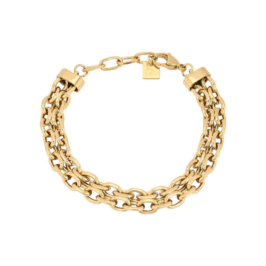 Pulseira Glamour corrente grossa