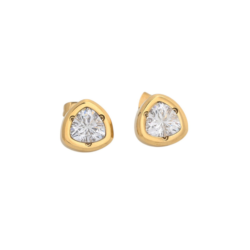 Brincos Prestige com zircônia