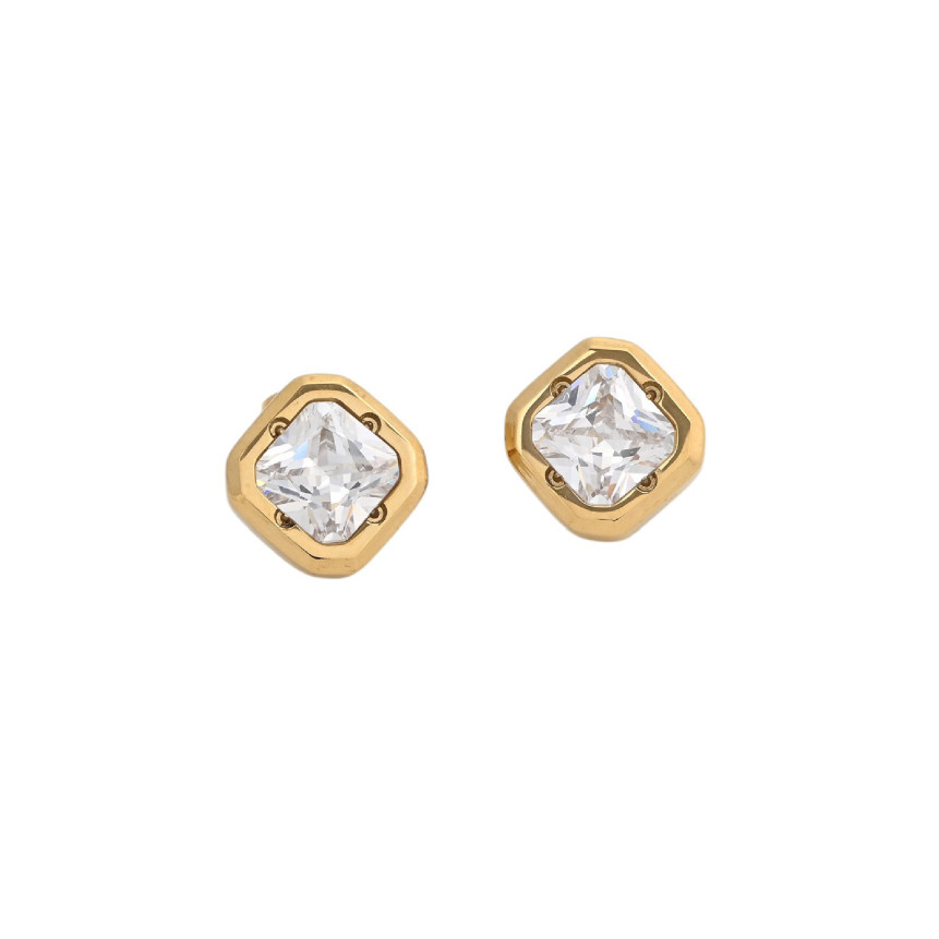 Brincos Prestige com zircônia