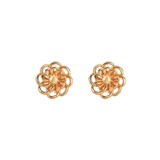Brincos Encantos flor 8MM