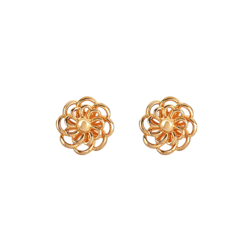 Brincos Encantos flor 8MM