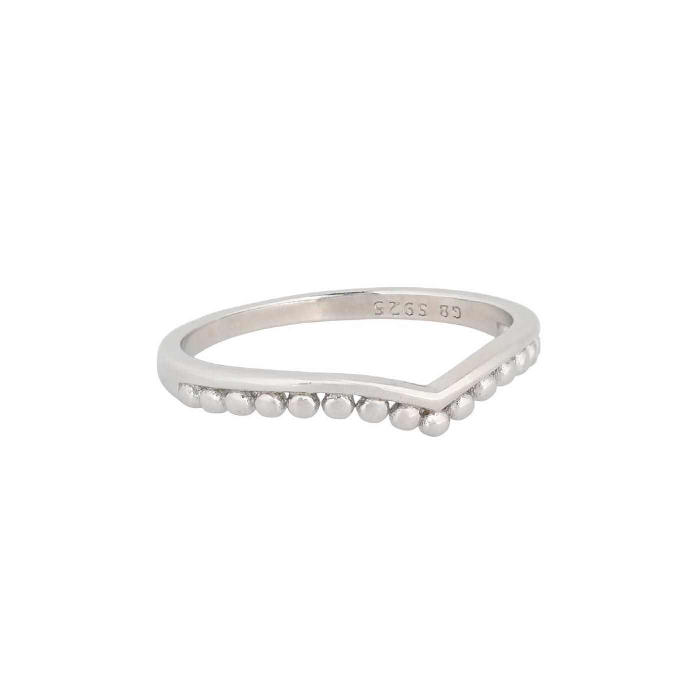 Anillo S925 liso en pico GB